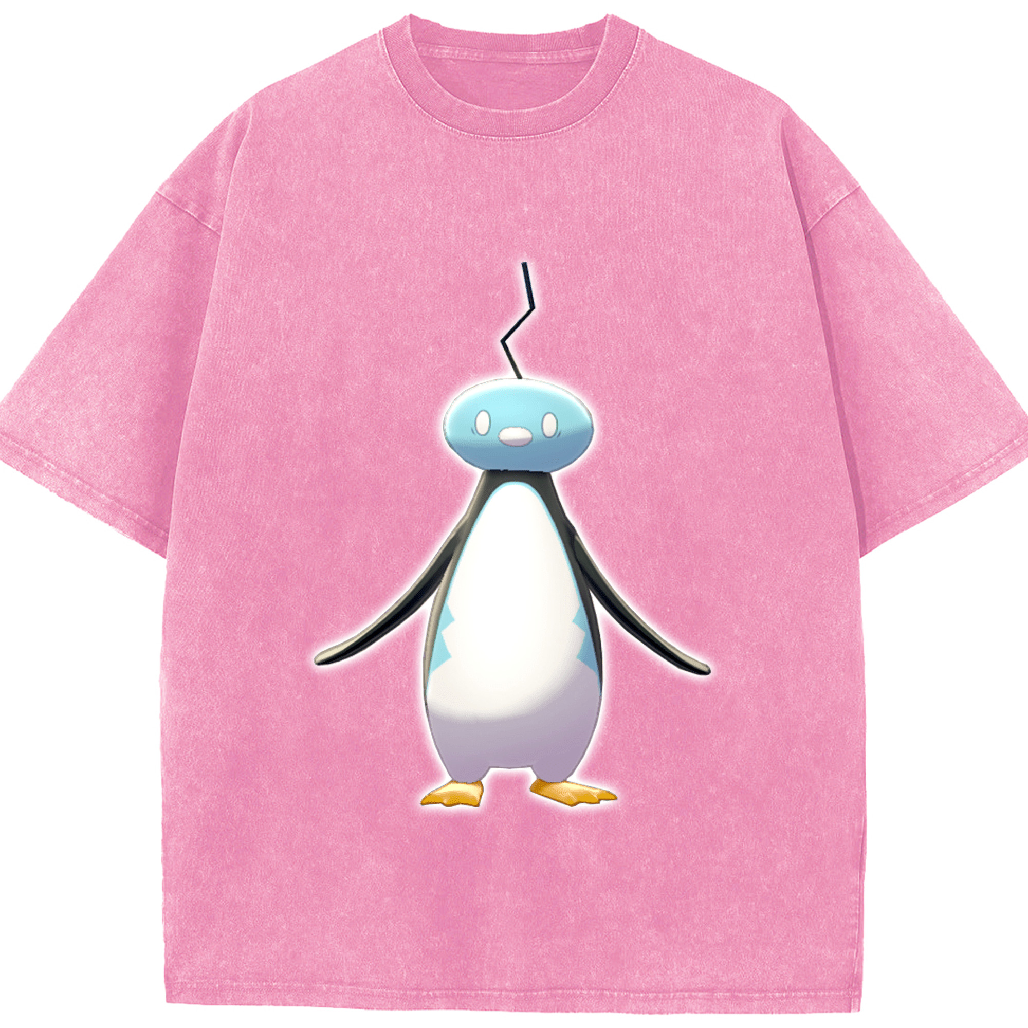 （画像用） ポケットモンスター Pokémon 綿100% ヴィンテージ風 半袖Tシャツ（フロントプリント）